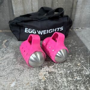 Egg Weights Cardio Max 1.5LB Handheld Weight -Set of 2 - Pink